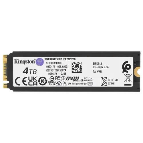 Твердотельный накопитель Kingston 4000 Gb (SFYRDK/4000G) BOX