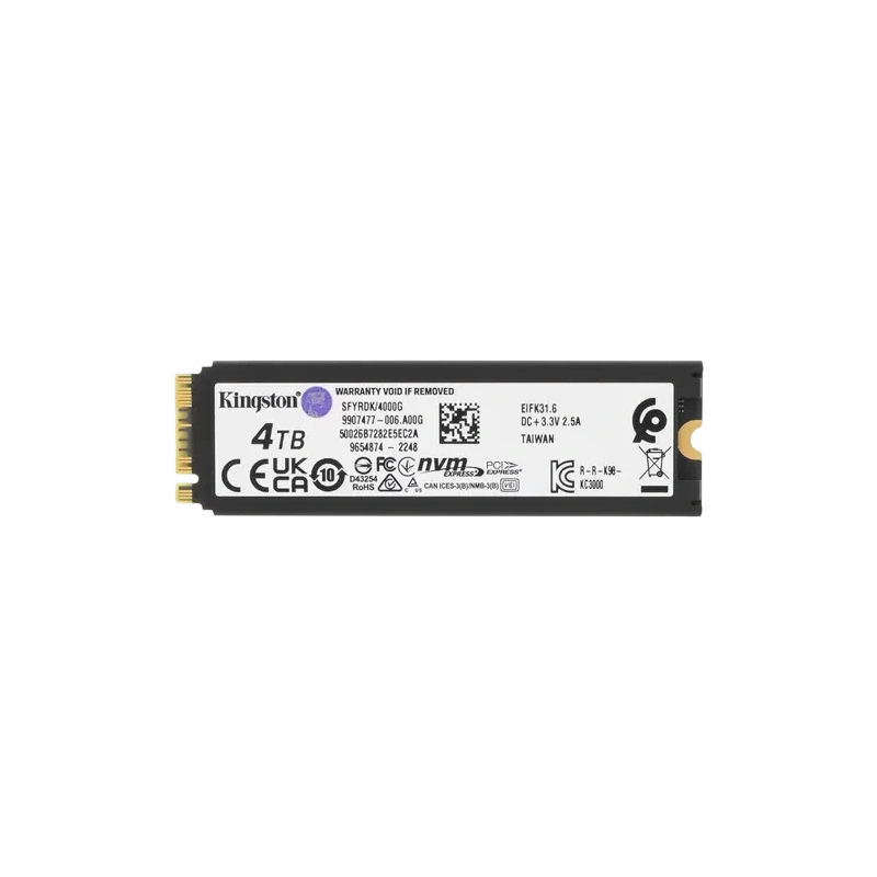 Твердотельный накопитель Kingston 4000 Gb (SFYRDK/4000G) BOX