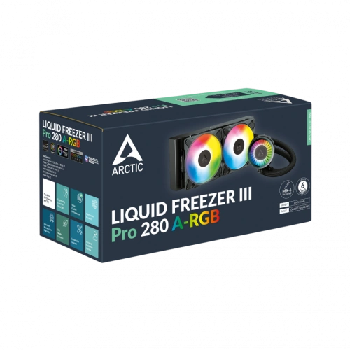 Система жидкостного охлаждения для процессора Arctic Cooling Liquid Freezer III Pro 280 A-RGB Multi Compatible All-In-One CPU (ACFRE00183A)