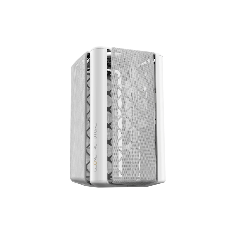 Компьютерный корпус Geometric Future Model 2 The Ark White (1AM2AKWT00101) (GF_M2-THE-ARK-WH-MESH)