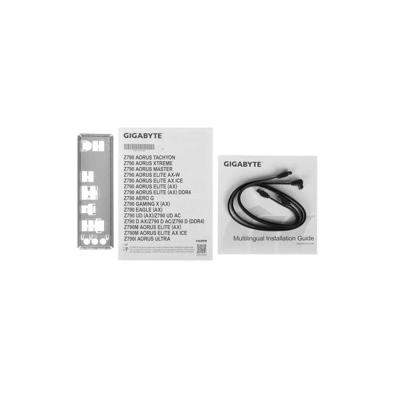 Материнская плата Gigabyte Z790 D 2 x кабель SATA, документация