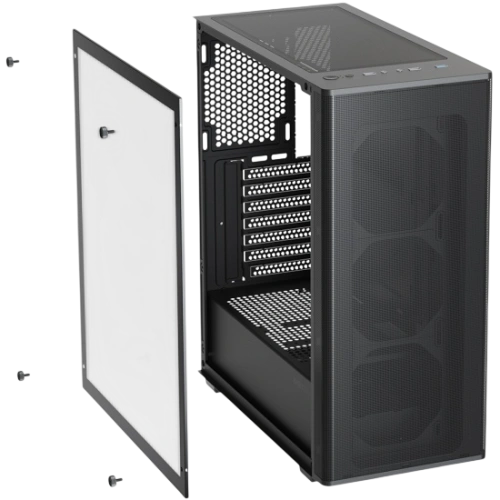 Компьютерный корпус XASTRA A300 4FRGB Black (A300-4FR12F)