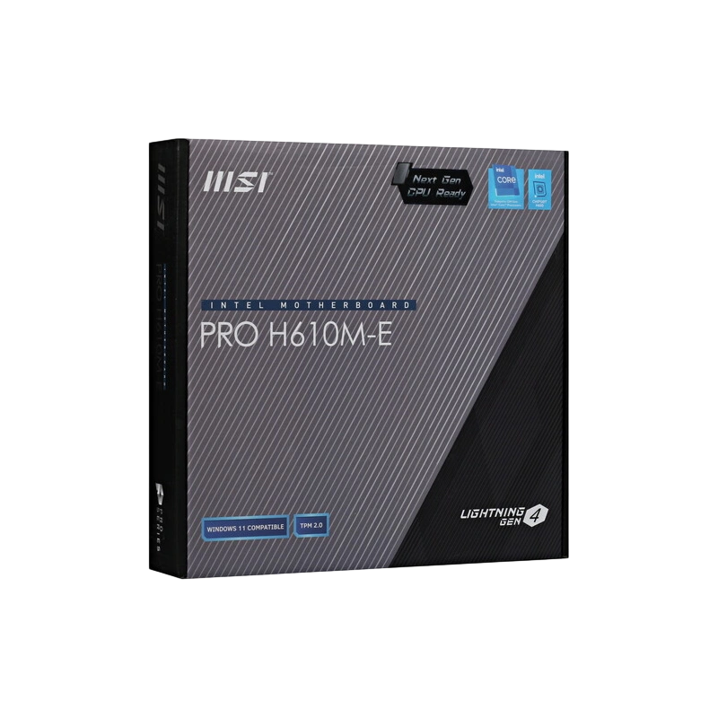 Материнская плата MSI PRO H610M-E
