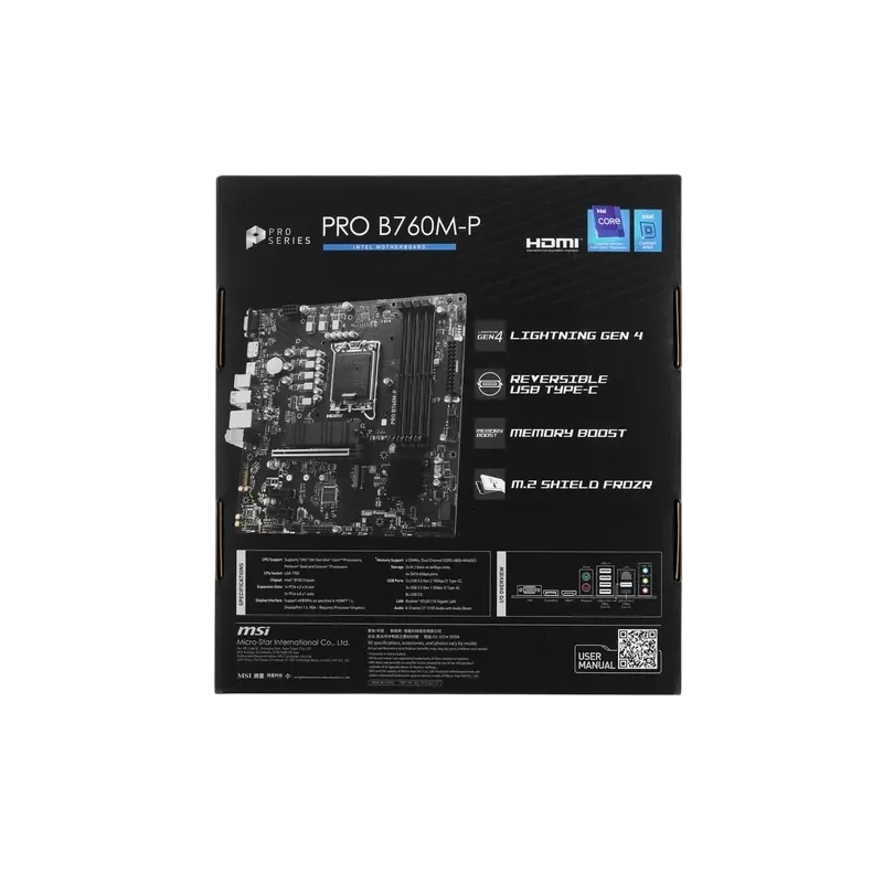 Материнская плата MSI PRO B760M-P