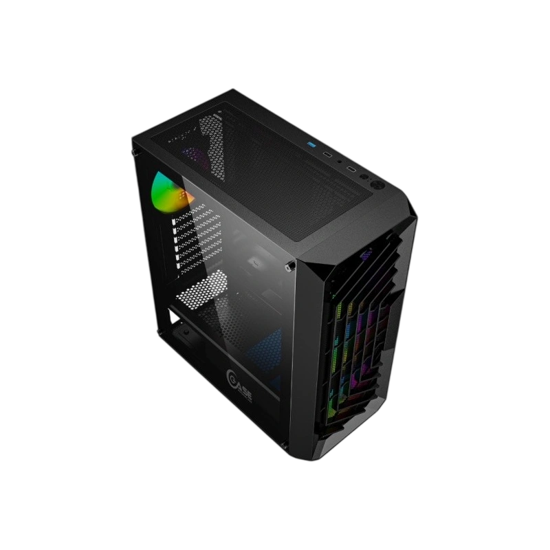 Компьютерный корпус Powercase Mistral C4B TG Black (CMICB-L4)