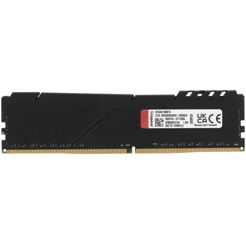 Оперативная память 16 Gb 3600 MHz Kingston FURY Beast Black (KF436C18BB/16)