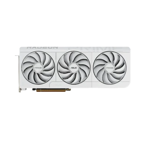 Видеокарта ASUS (PRIME-RX9070XT-O16G-WHITE) Radeon RX 9070 XT 16GB PRIME OC WHITE (90YV0L75-M0NA00)