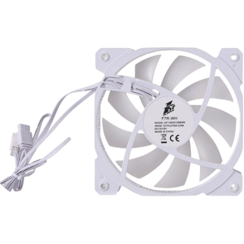 Вентилятор для корпуса 1STPLAYER F7R Reverse ARGB White (F7R-WH)