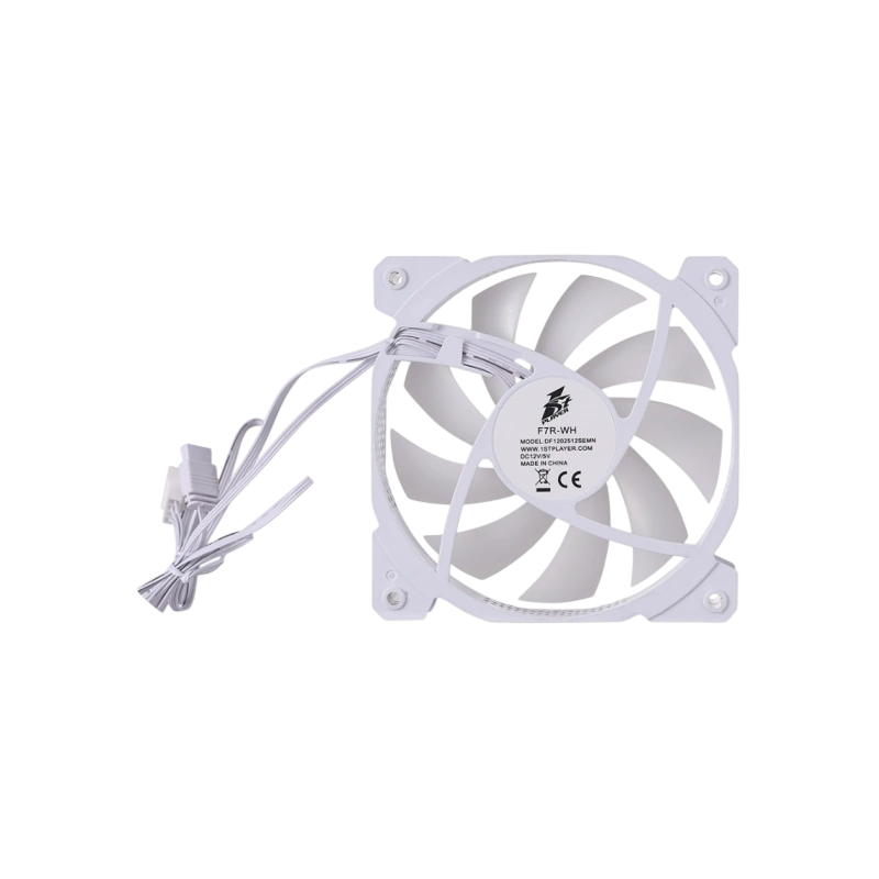 Вентилятор для корпуса 1STPLAYER F7R Reverse ARGB White (F7R-WH)