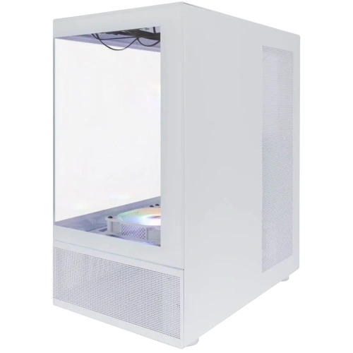 Компьютерный корпус 1STPLAYER MIKU Mi7-A LED TG White (Mi7-A-WH-2F1R-W-1F1-W)