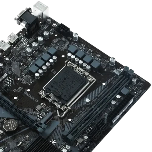 Материнская плата Gigabyte H610M H DDR4 2 x кабель SATA, диск с ПО, документация, задняя планка