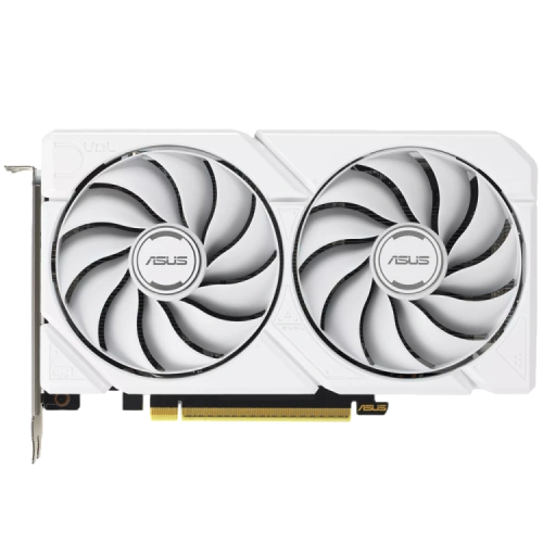 Видеокарта ASUS (DUAL-RX9060XT-16G-WHITE) Radeon RX 9060 XT 16GB DUAL WHITE (90YV0LG3-M0NA00)