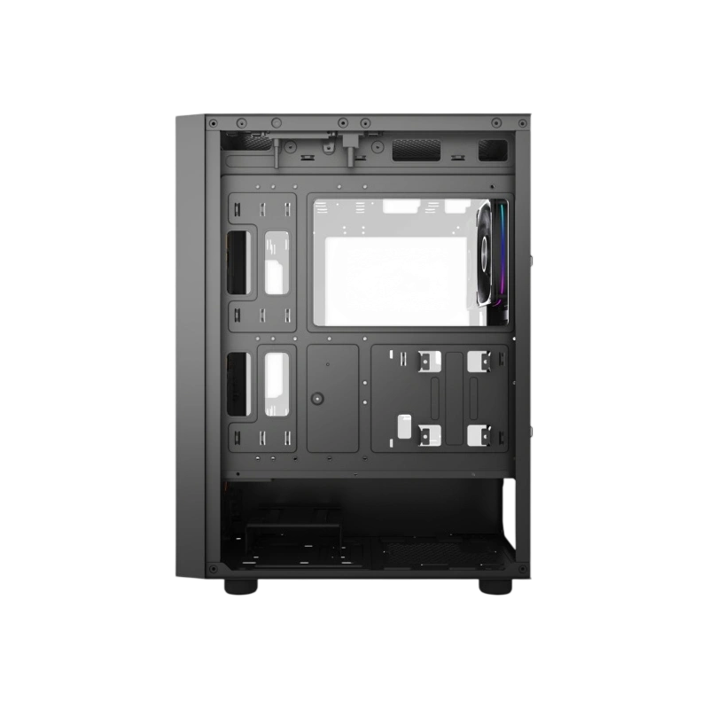 Компьютерный корпус Powercase ByteFlow V2 TG ARGB Black (CBFB-A4-V2)