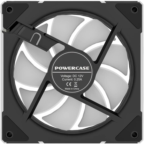 Вентилятор для корпуса Powercase (M61-12 ARGB) Black