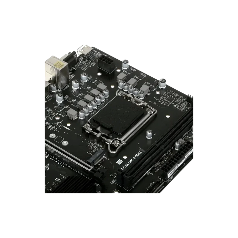 Материнская плата MSI PRO H610M-E DDR4 2 x кабель SATA, документация, задняя планка