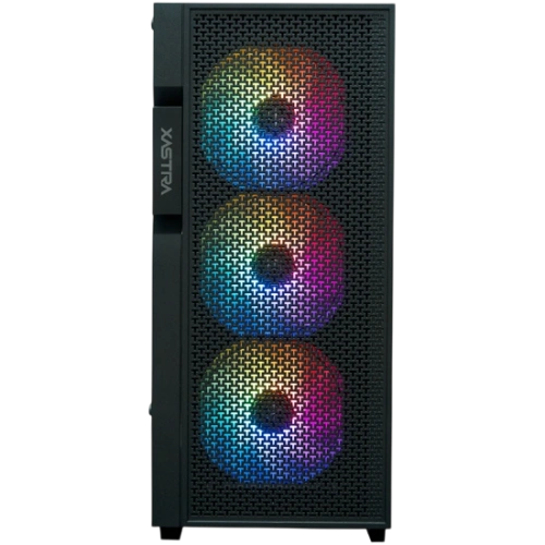Компьютерный корпус XASTRA A302 4FRGB Black (A302-BK-FC120FRGB-4F-GL)
