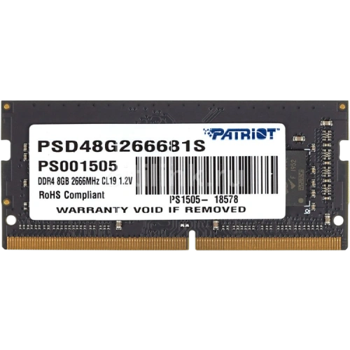 Оперативная память 8 Gb 2666 MHz PATRIOT SIGNATURE LINE (PSD48G266681S)