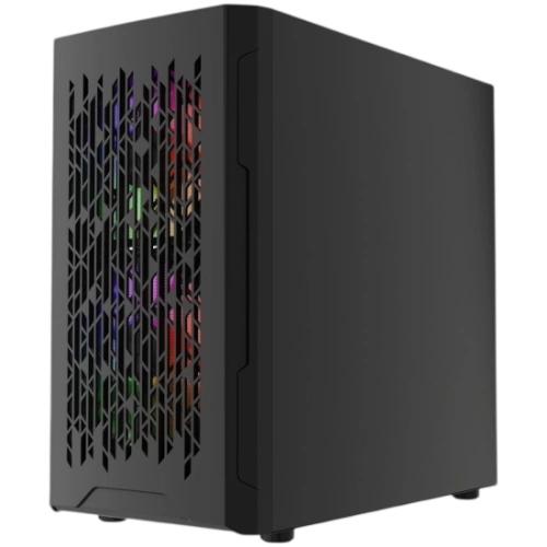 Компьютерный корпус Powercase Mistral Micro D3B ARGB V2 Black (CMMDB-A3-V2)