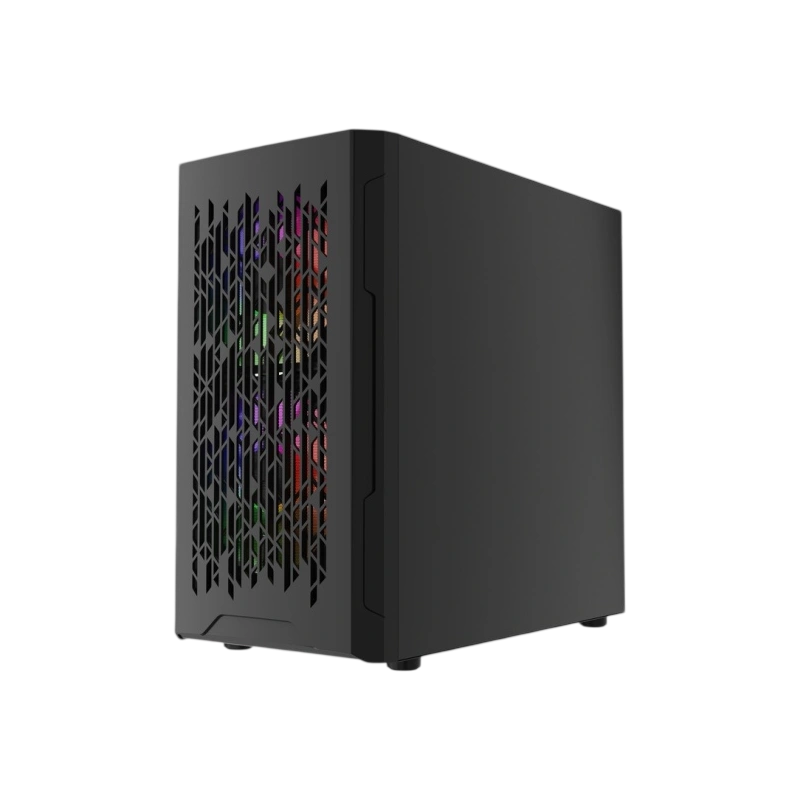 Компьютерный корпус Powercase Mistral Micro D3B ARGB V2 Black (CMMDB-A3-V2)