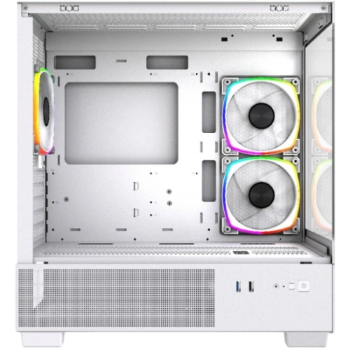 Компьютерный корпус Powercase Vision Micro M3W TG ARGB White (CVMMW-A3)