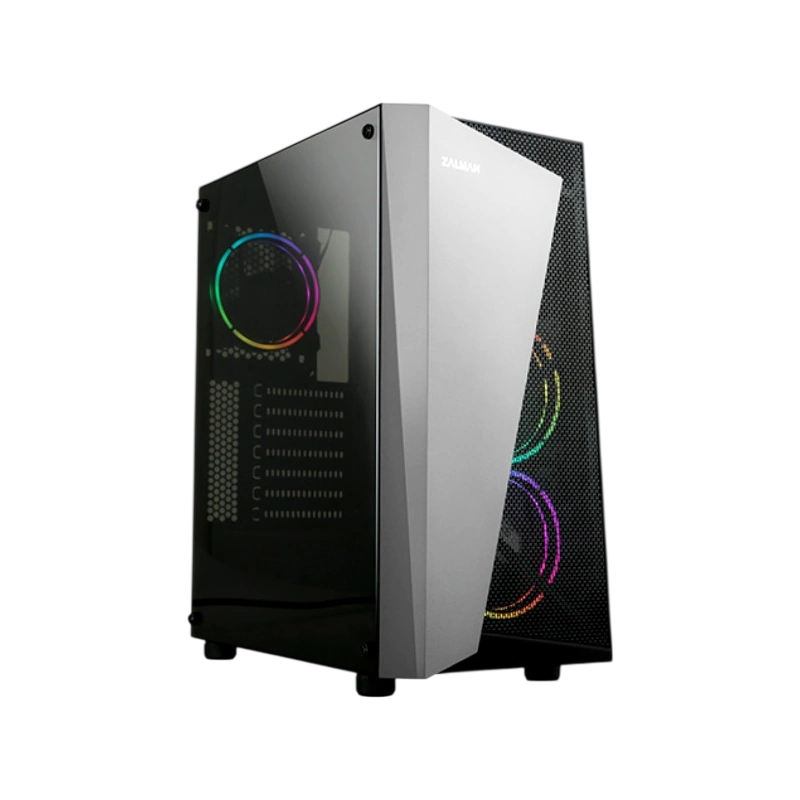 Компьютерный корпус XASTRA Q400M 5ARGB-C6-UC ARGB Black (Q400M-5FM12A-C6-UC)