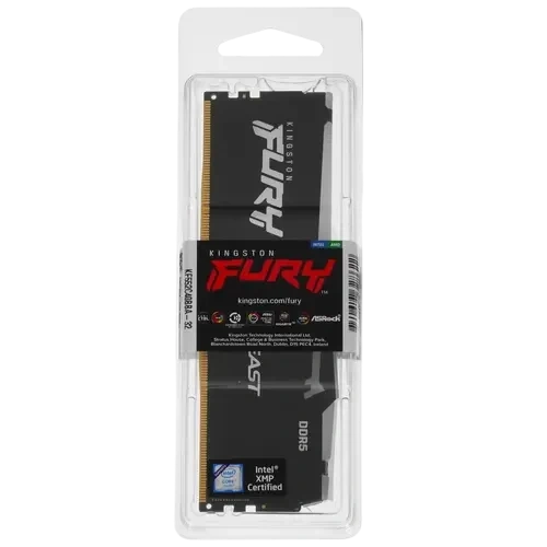 Оперативная память 32 Gb 5200 MHz Kingston FURY Beast RGB XMP (KF552C40BBA-32)