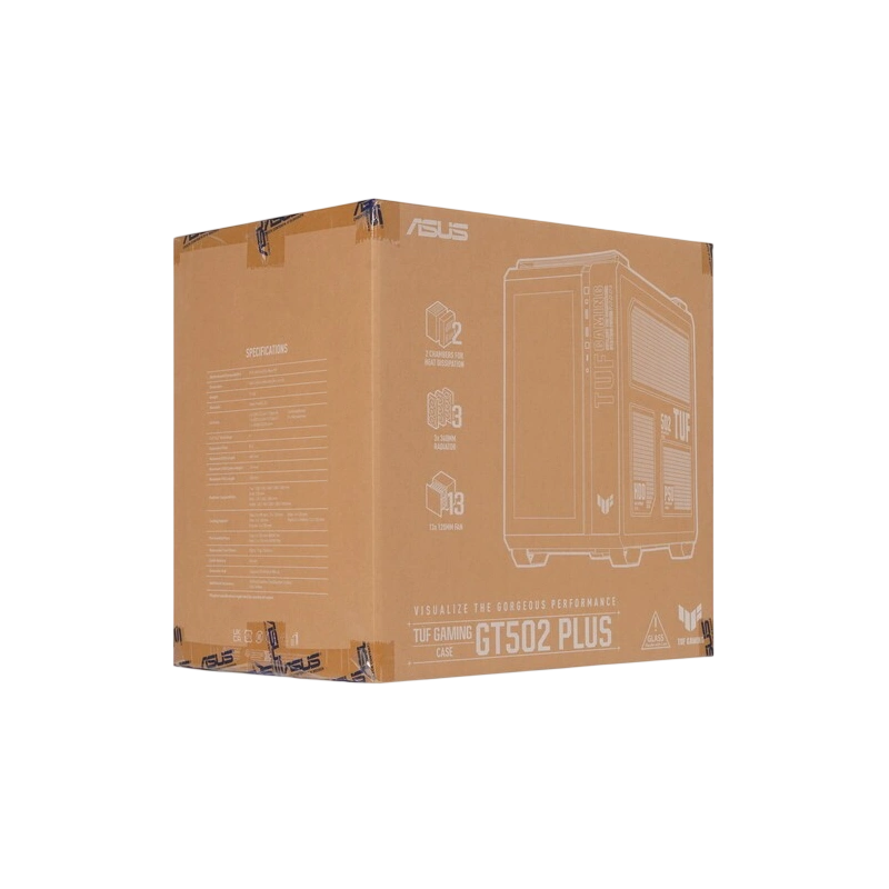 Компьютерный корпус ASUS TUF GAMING GT502 PLUS TG ARGB White (90DC0093-B19000) документация