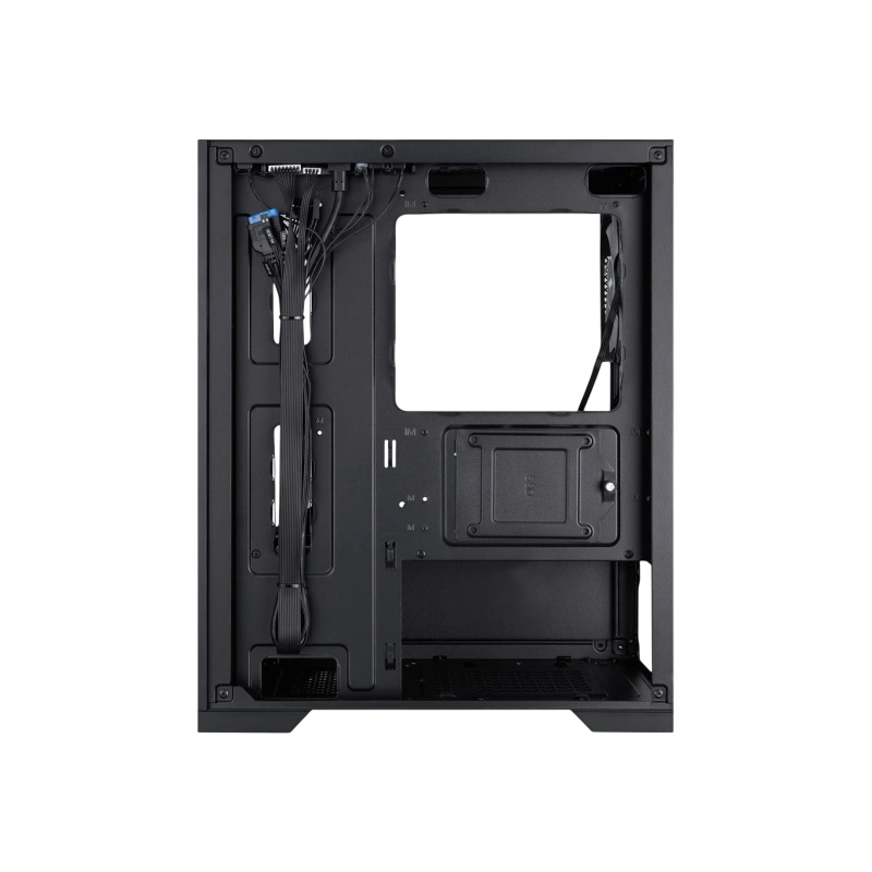 Компьютерный корпус 1STPLAYER Go2 ARGB Black (Go2-BK-4F7)