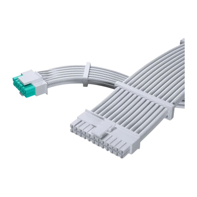 Блок питания PHANTEKS 1200W AMP GH (PH-P1200GR_WT01) 16 Pin (PCIe 5.0 Connector Cable Details) документация, комплект кабелей
