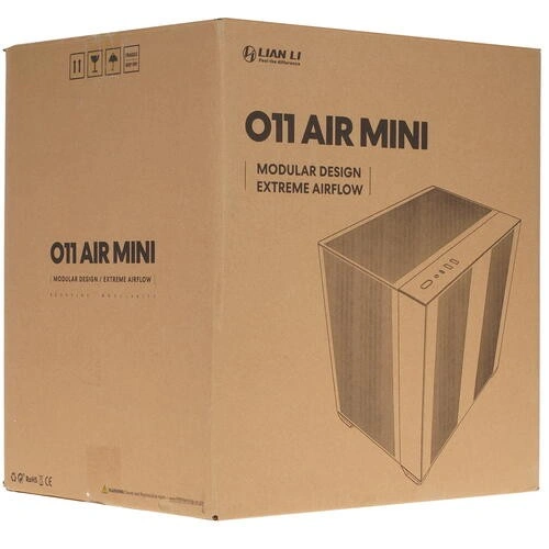 Компьютерный корпус Lian Li O11 Air Mini TG White (G99.O11AMW.R0) документация