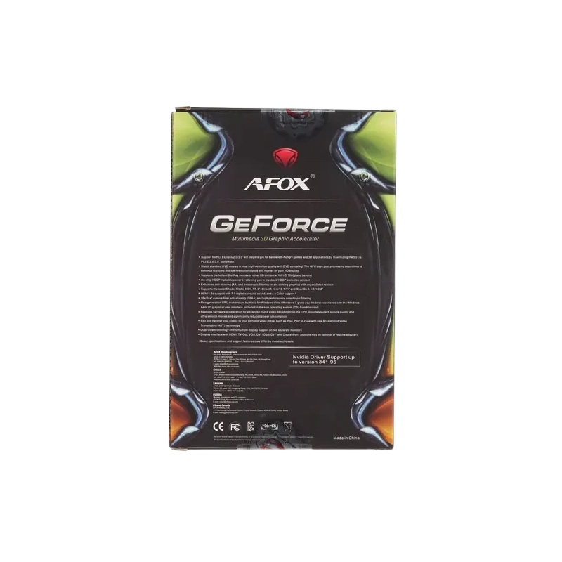 Видеокарта AFox (AF210-512D3L3-V2) GeForce GT 210 512MB