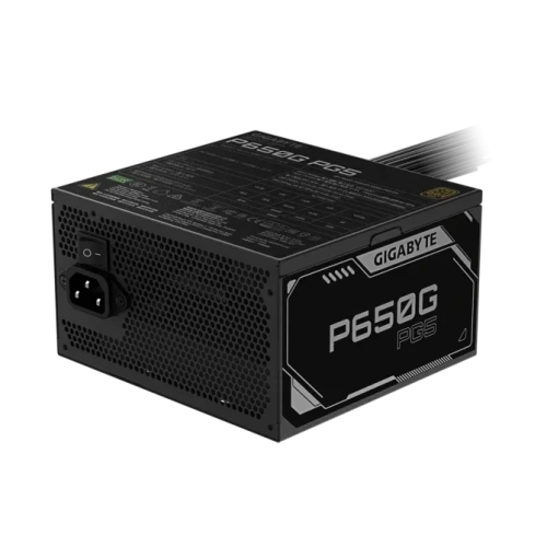 Блок питания Gigabyte 650W (GP-P650G PG5) документация, кабельные стяжки, комплект крепежа