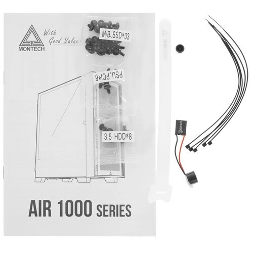 Компьютерный корпус Montech AIR 1000 PREMIUM White (AIR1000PW) документация
