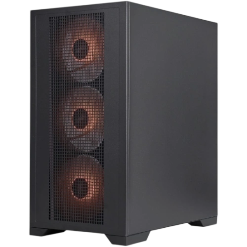 Компьютерный корпус 1STPLAYER Go2 ARGB Black (Go2-BK-4F7)
