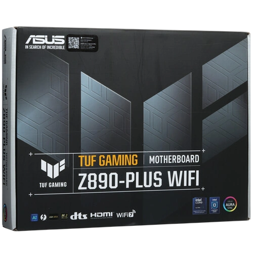 Материнская плата ASUS TUF GAMING Z890-PLUS WIFI (90MB1IQ0-M0EAY0) 2 x кабель SATA, антенна WiFi, документация, комплект наклеек