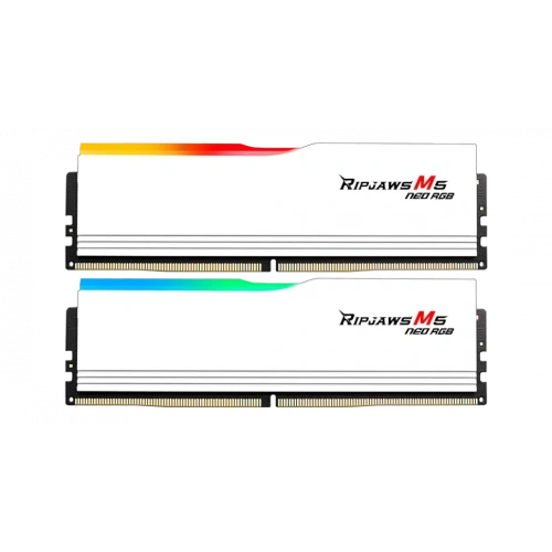 Оперативная память 64 Gb 6000 MHz G.Skill RIPJAWS M5 NEO RGB White (F5-6000J3636F32GX2-RM5NRW)