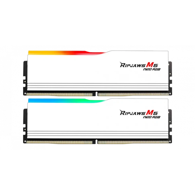 Оперативная память 64 Gb 6000 MHz G.Skill RIPJAWS M5 NEO RGB White (F5-6000J3636F32GX2-RM5NRW)
