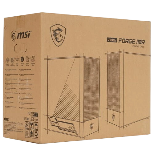 Компьютерный корпус MSI MAG FORGE 112R ARGB TG (306-7G16X23-809) документация