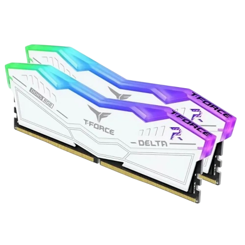 Оперативная память 32 Gb 6000 MHz Team Group T-FORCE DELTA RGB White (FF4D532G6000HC28ADC01)
