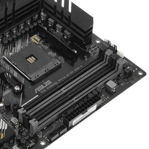 Материнская плата ASUS TUF GAMING B550-PLUS WIFI II 2 x кабель SATA, антенна Wi-Fi, диск с ПО, документация