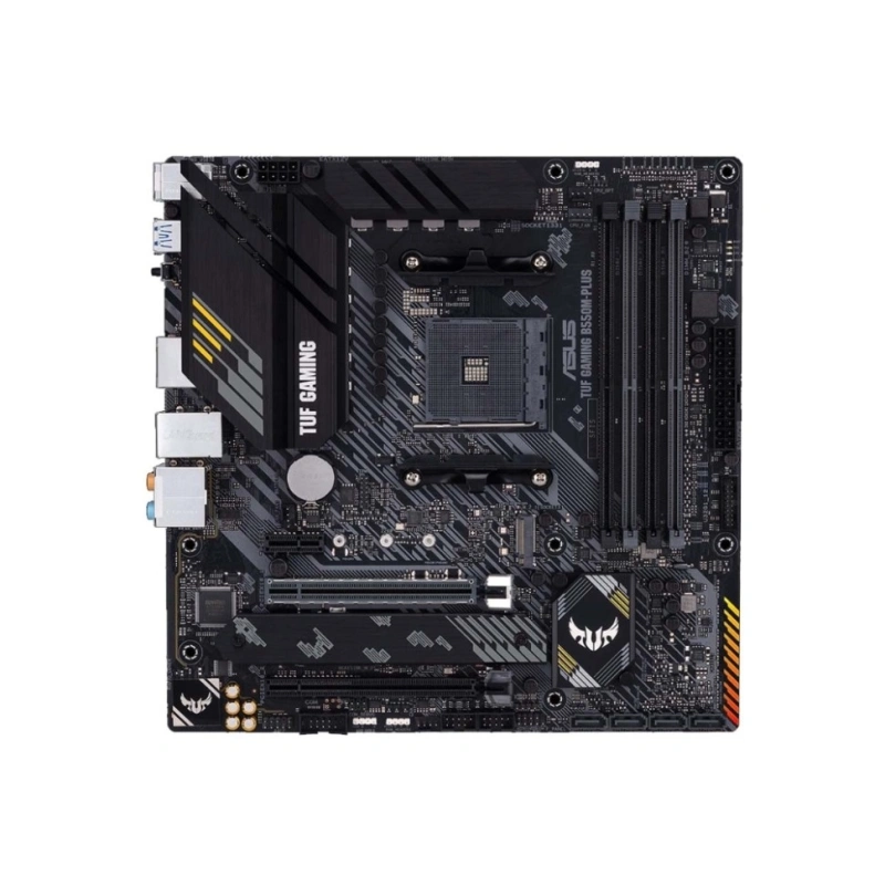 Материнская плата ASUS TUF GAMING B550M-PLUS 2 x кабель SATA, диск с ПО, документация, задняя планка, комплект наклеек