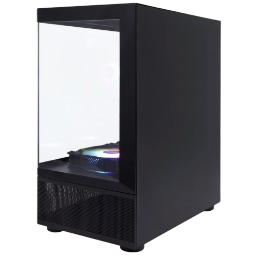 Компьютерный корпус 1STPLAYER MIKU Mi2-A LED Black (FP_Mi2-A-BK-2F1R-1F1)