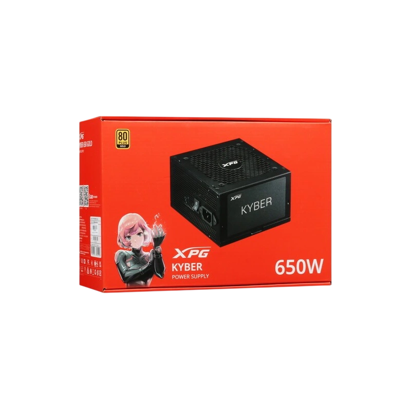 Блок питания ADATA XPG 650W KYBER 650 (KYBER650G-BKCEU) документация