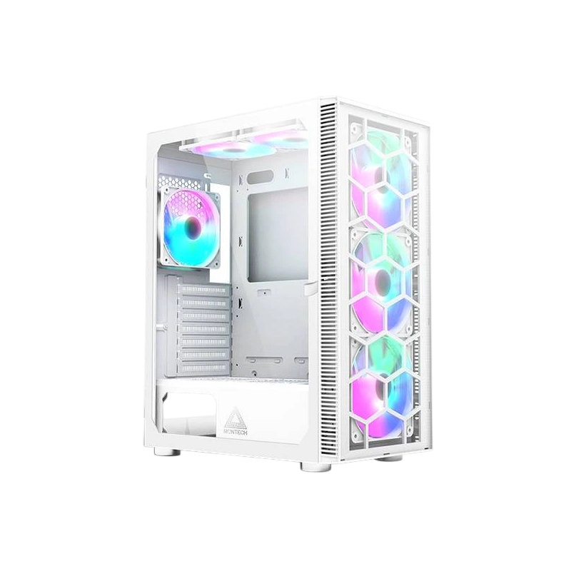 Компьютерный корпус Montech X3 GLASS FRGB White (X3GW)