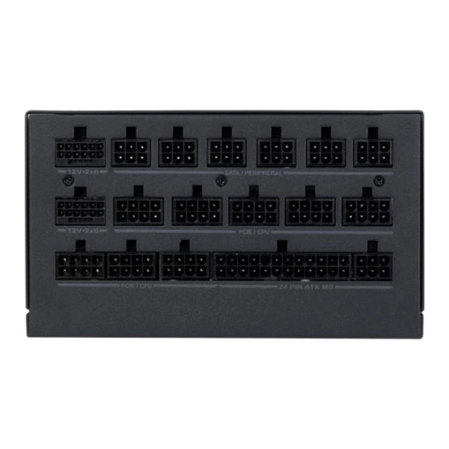 Блок питания Silverstone 1650W HELA (SST-HA1650R-PM) (G540HA165R0M220) 16 Pin (PCIe 5.0 Connector Cable Details) документация, кабельные стяжки, комплект кабелей