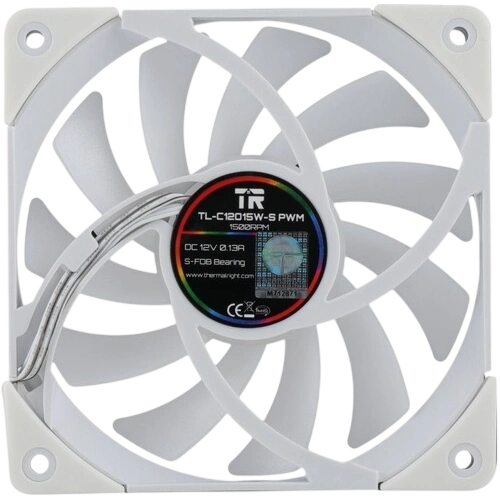 Вентилятор для корпуса Thermalright TL-C12015W-S ARGB White (TRTLC12015WS)