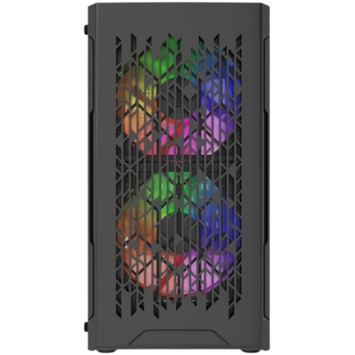 Компьютерный корпус Powercase Mistral Micro D3B ARGB V2 Black (CMMDB-A3-V2)