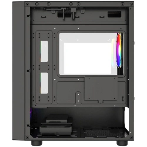 Компьютерный корпус Powercase Mistral Micro EM21 TG FRGB Black (CMMEM21B-L4)