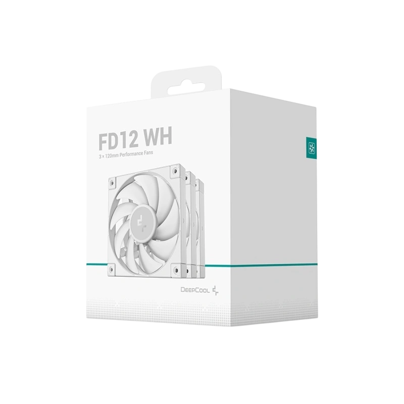 Комплект вентиляторов для корпуса Deepcool FD12 WH-3 IN 1 White