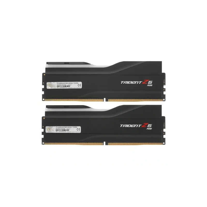 Оперативная память 64 Gb 6400 MHz G.Skill TRIDENT Z5 RGB Black (F5-6400J3239G32GX2-TZ5RK)